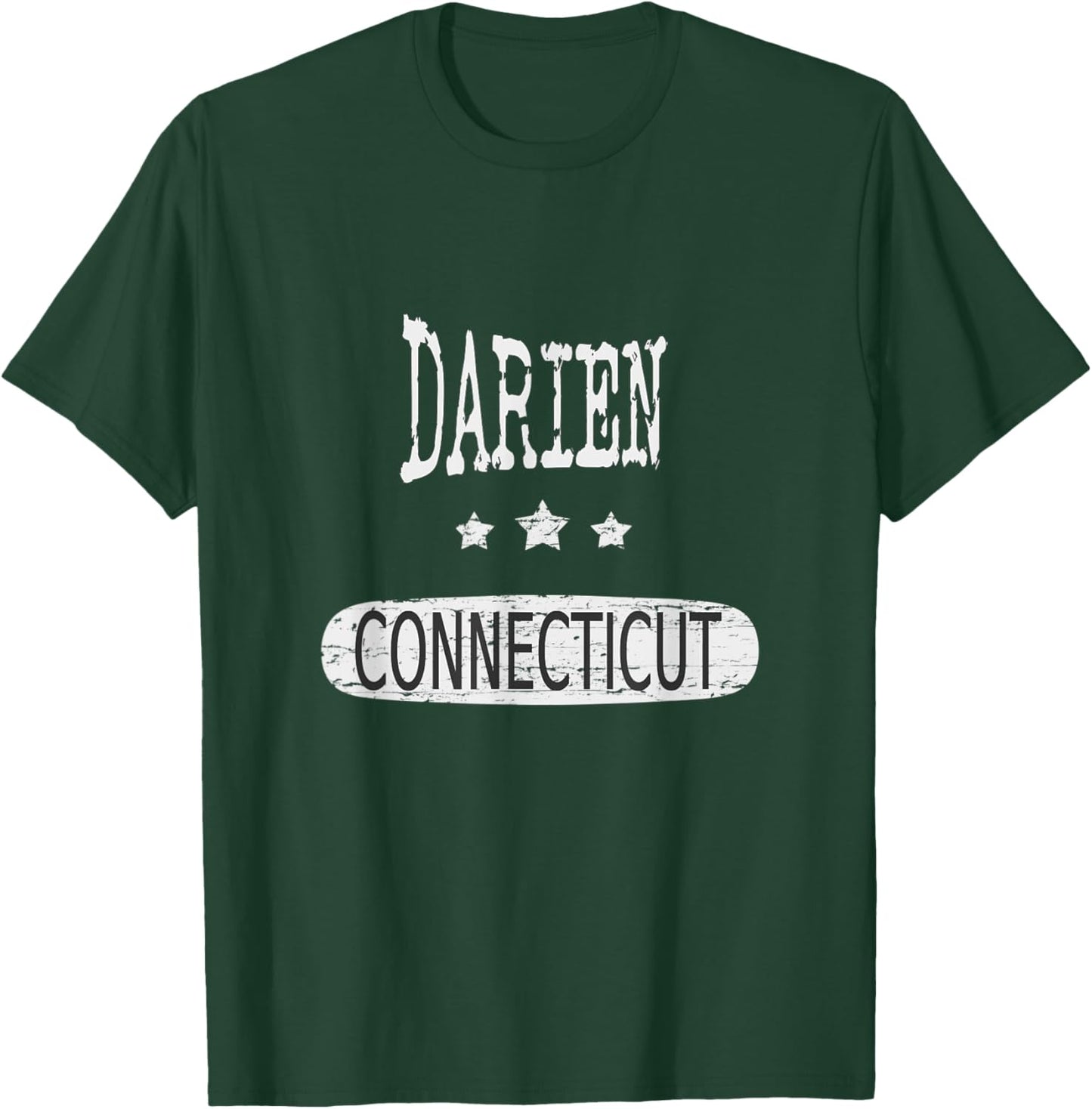 Vintage Darien Connecticut T-Shirt - T-Shirt | Forest