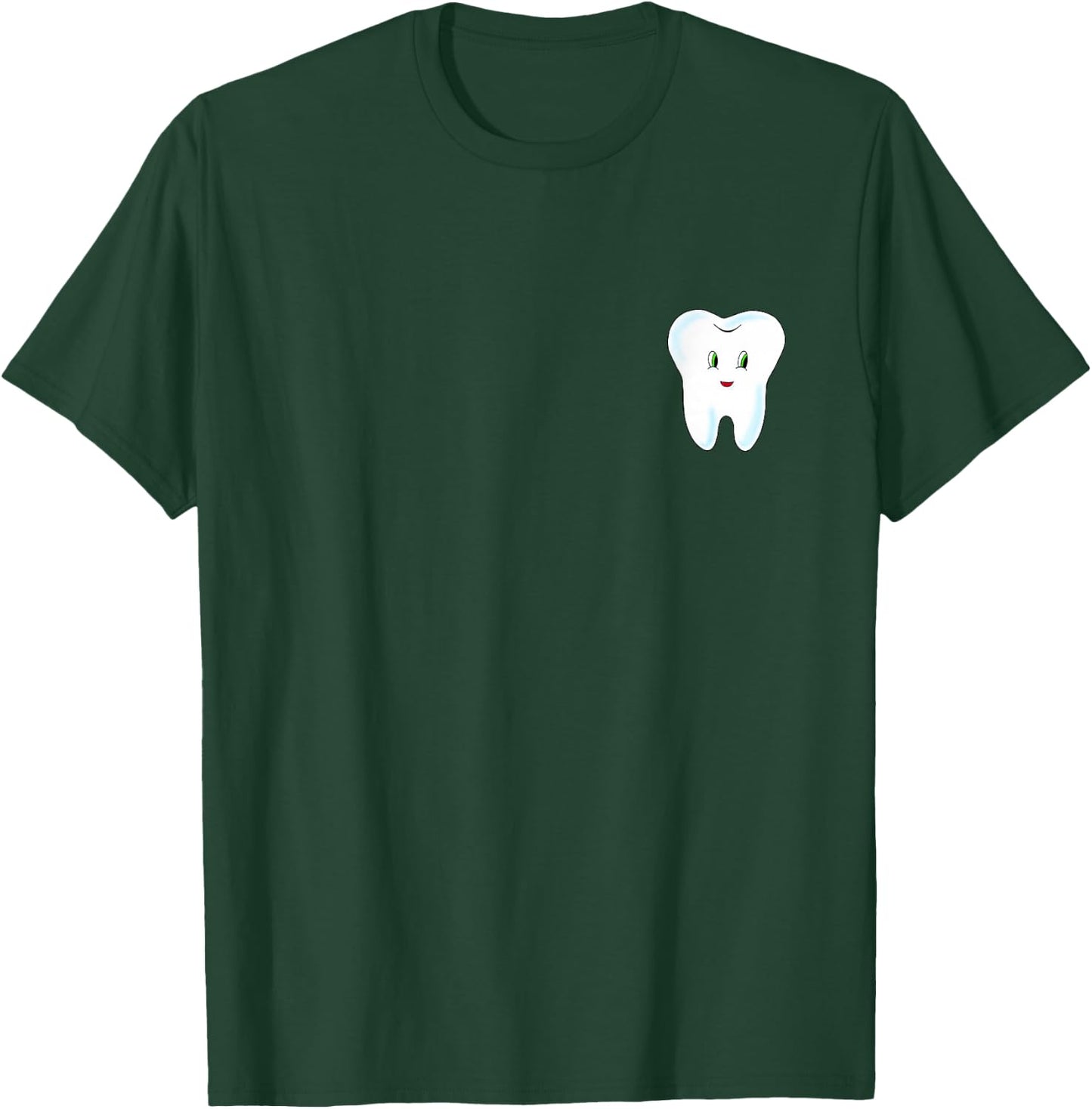 Small Tooth Cartoon T-Shirt - T-Shirt | Forest