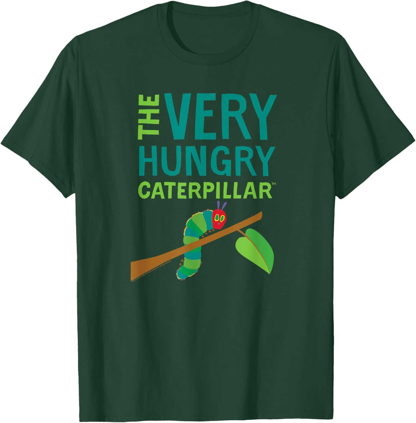 Eric Carle The Very Hungry Caterpillar Children's Book T-Shirt - T-Shirt | Forest