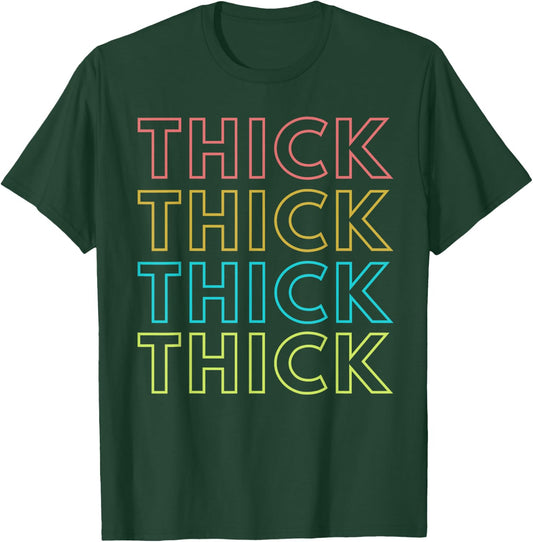 Thick Plus size women Funny Motivational Fitness Workout T-Shirt - T-Shirt | Forest