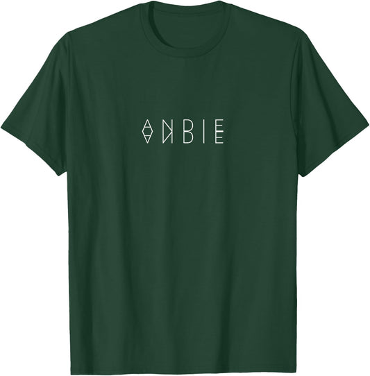 Andie Reflections - Personalized Mirrored First Name Art T-Shirt - T-Shirt | Forest