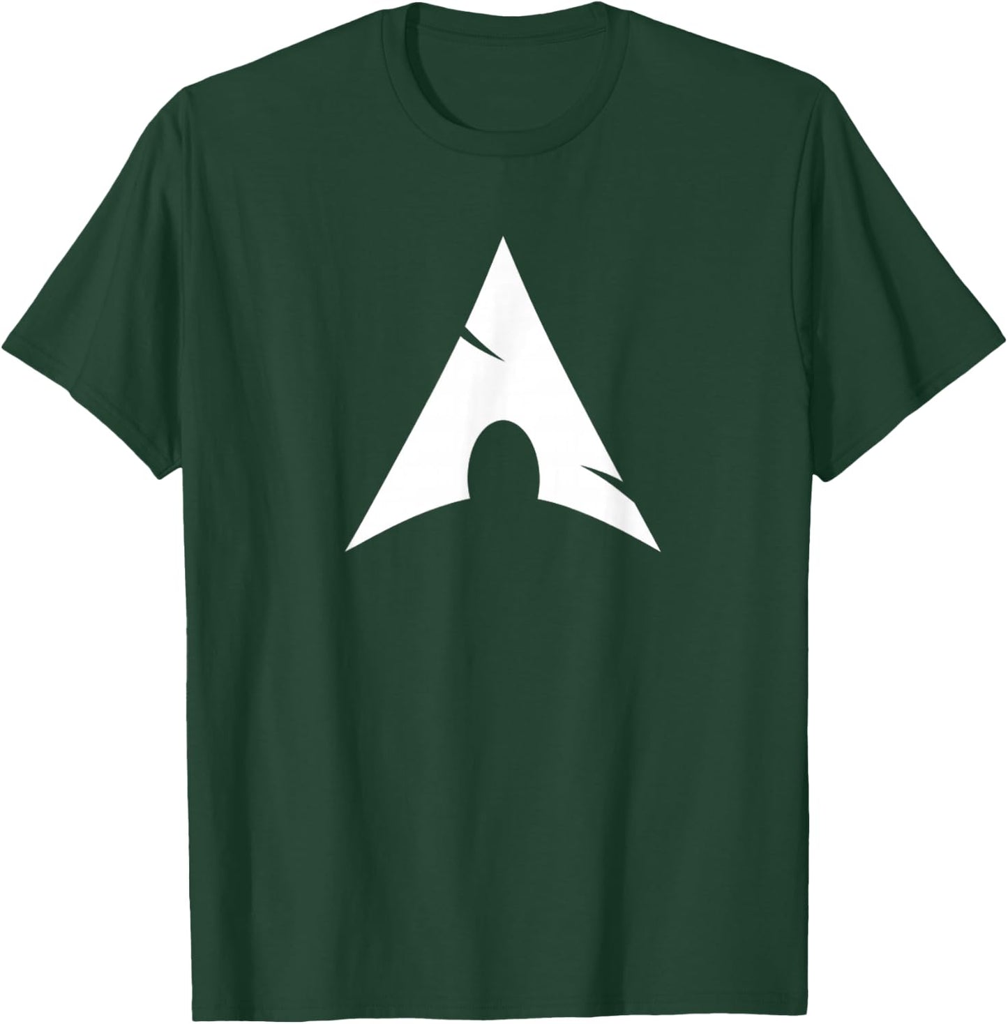 Arch Linux lover with White Logo Open Source Os T-Shirt - T-Shirt | Forest