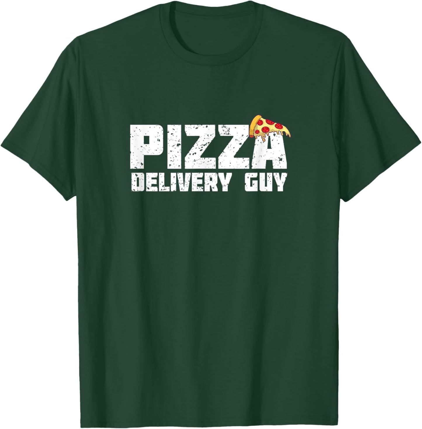 Pizza delivery Guy - Design for Pizza Lovers T-Shirt - T-Shirt | Forest