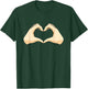 Hands Heart Hand Heart T-Shirt - T-Shirt | Forest