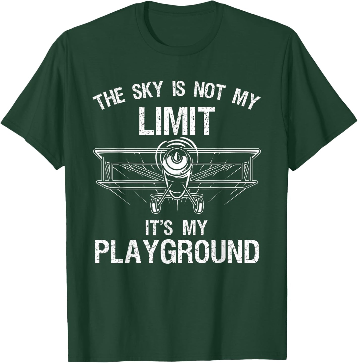 Funny Pilot Art Women Airplane Pilot Aviation T-Shirt - T-Shirt | Forest