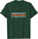 architect, architecture, construction Design T-Shirt - T-Shirt | Forest