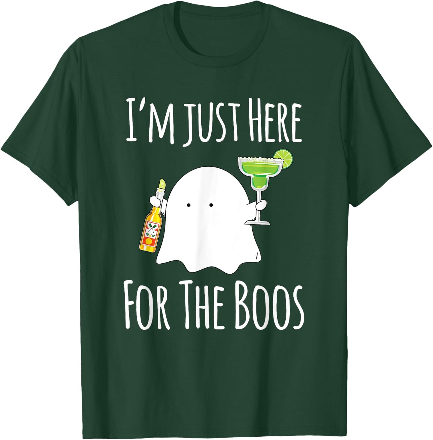 Funny Mexican Halloween Shirt Women Men Funny Ghost T-Shirt - T-Shirt | Forest