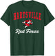 Hartsville High School Red Foxes C3 T-Shirt - T-Shirt | Forest