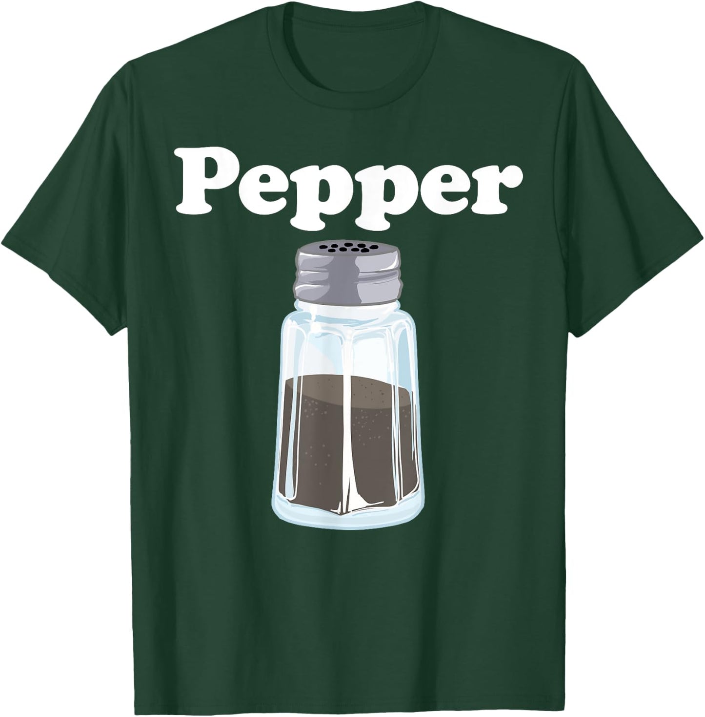 Pepper Salt and Pepper BFF Matching Halloween Costume T-Shirt - T-Shirt | Forest