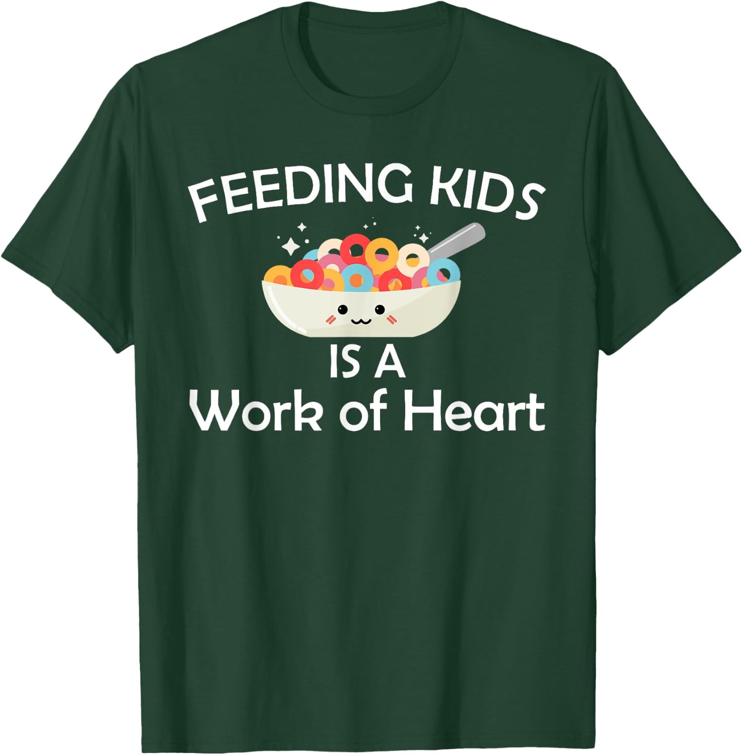 Funny Lunch Lady Design School Cafeteria Workers T-Shirt - T-Shirt | Forest