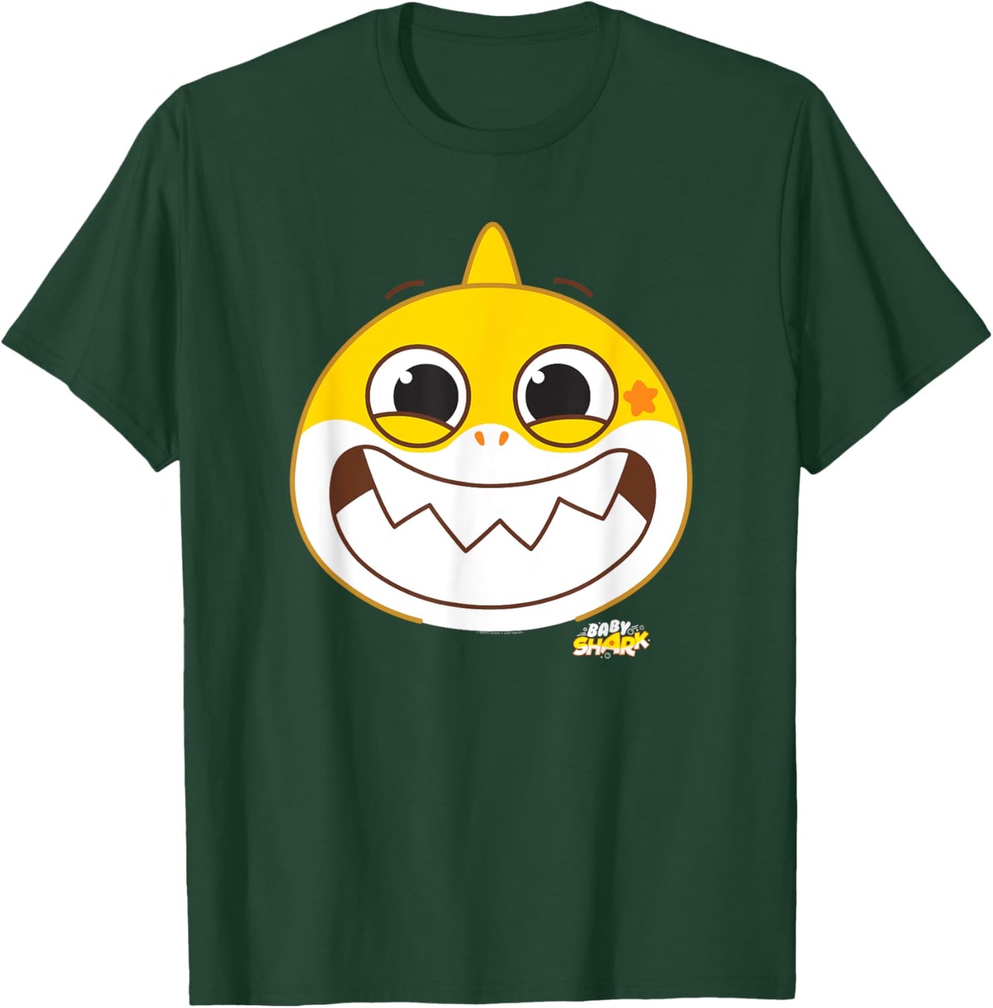 Baby Shark Smiling T-Shirt - T-Shirt | Forest