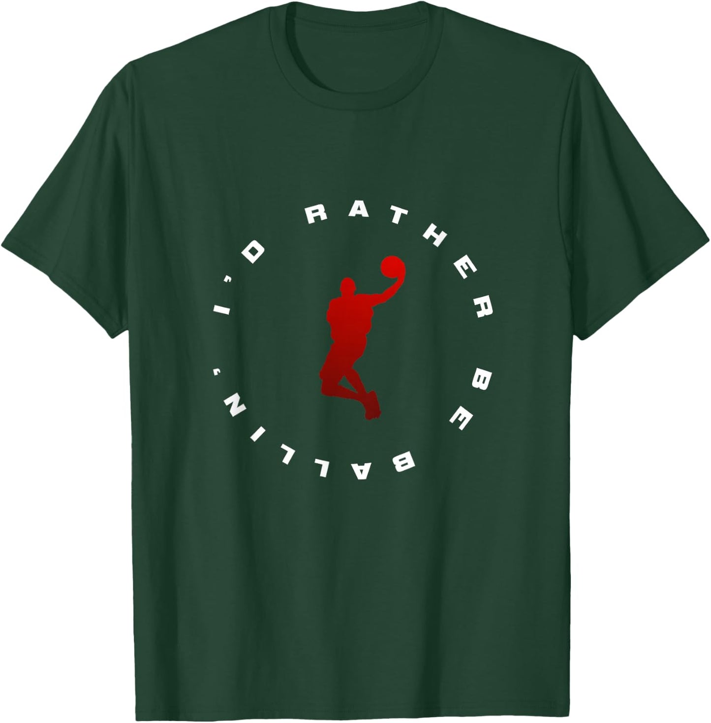 Basketball Apparel - Basketball Small T-Shirt - T-Shirt | Forest