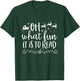 Oh What Fun It Is To Read Librarian Christmas Book Lover T-Shirt - T-Shirt | Forest