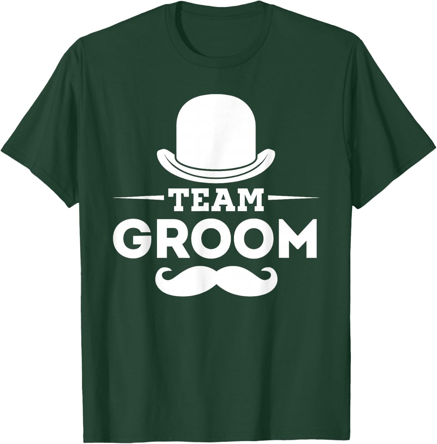 Team Groom Crew Party Squad Grooms Bachelor T-Shirt - T-Shirt | Forest