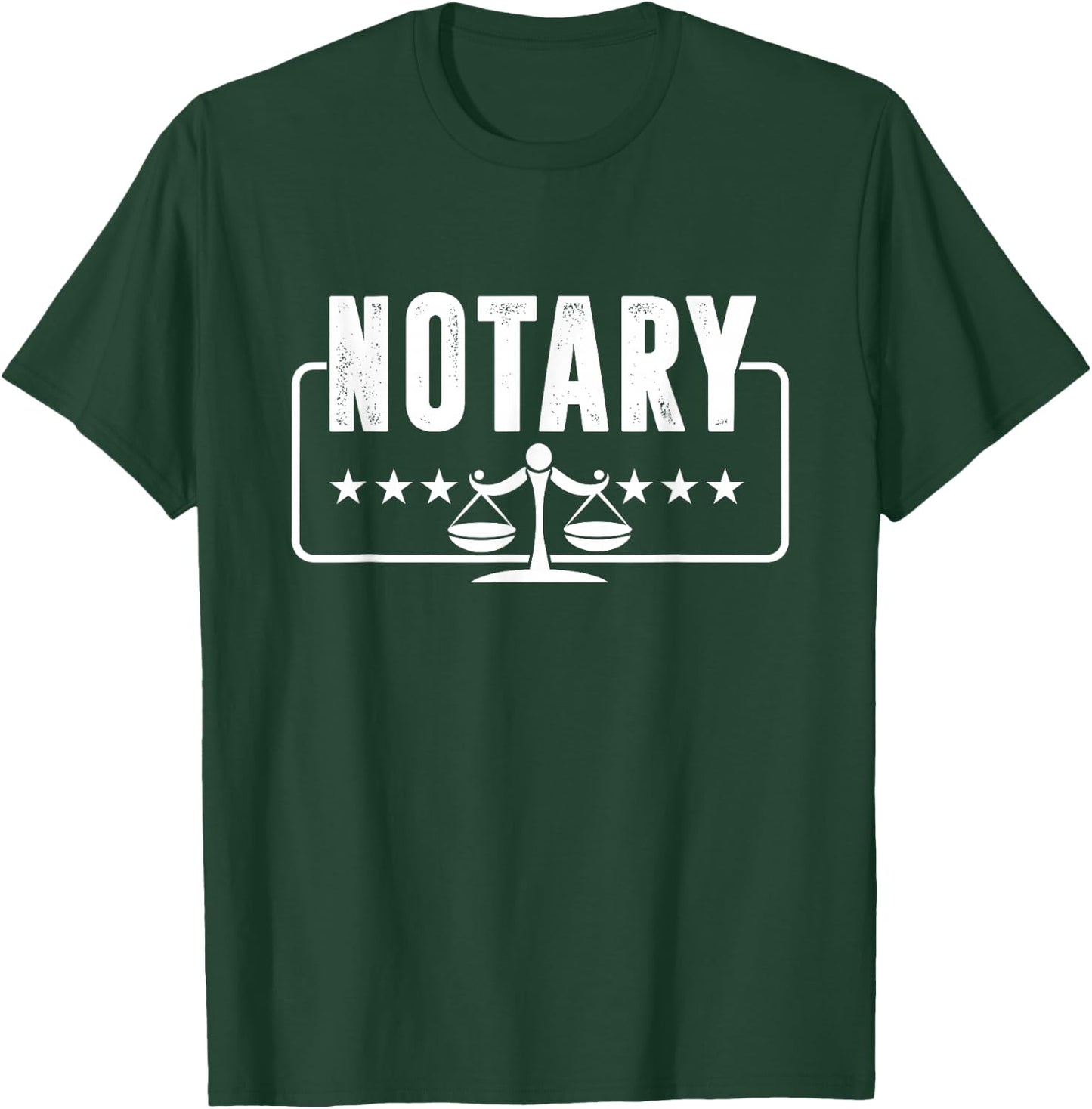 Notary Public Attorney Attorney Law Firm Profession T-Shirt - T-Shirt | Forest