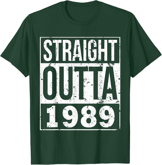 Straight Outta 1989 Funny 29th Birthday Party Gift T-Shirt - T-Shirt | Forest