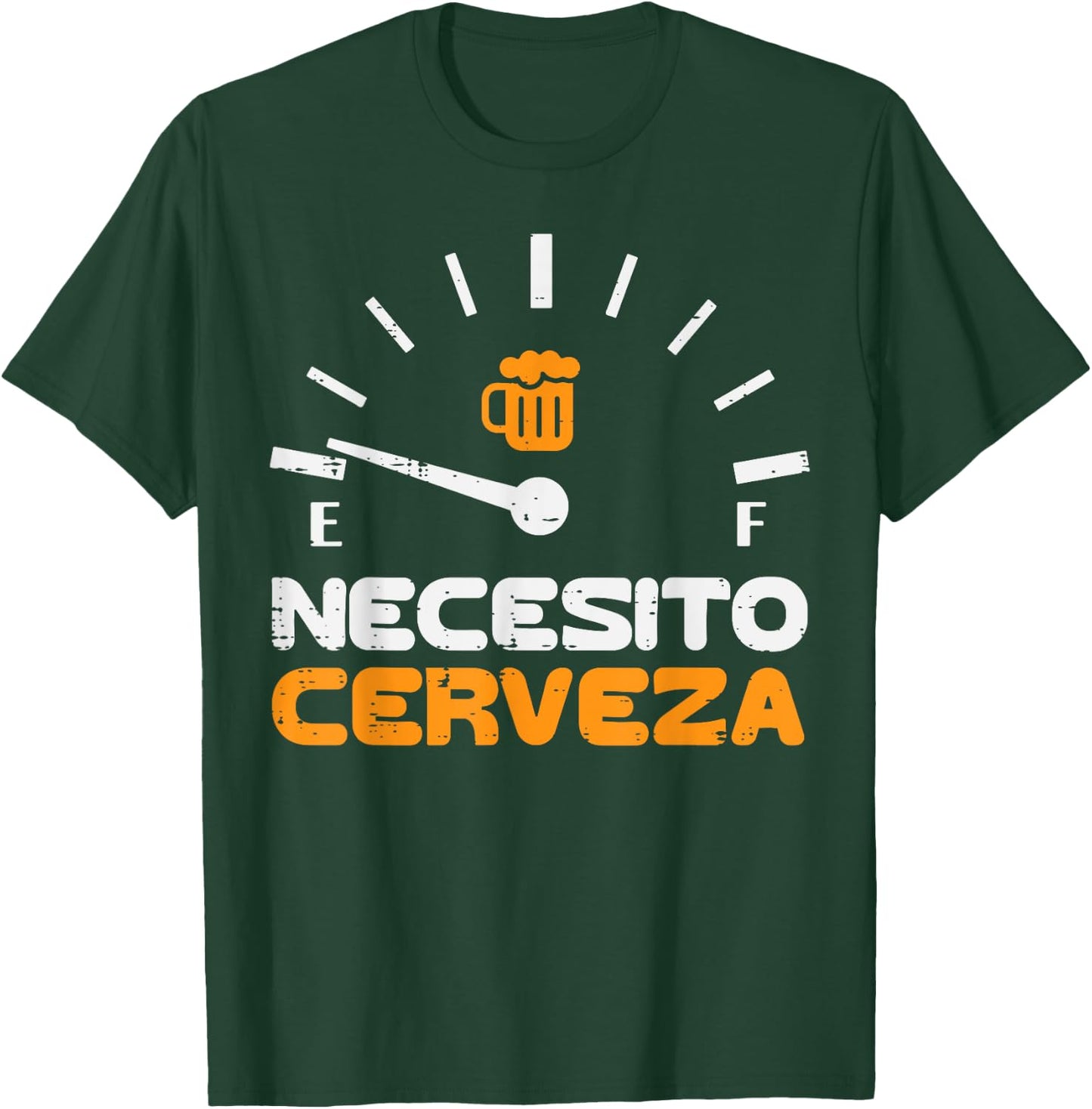 Necesito Cerveza Funny Mexican Spanish Cinco De Mayo Men T-Shirt - T-Shirt | Forest