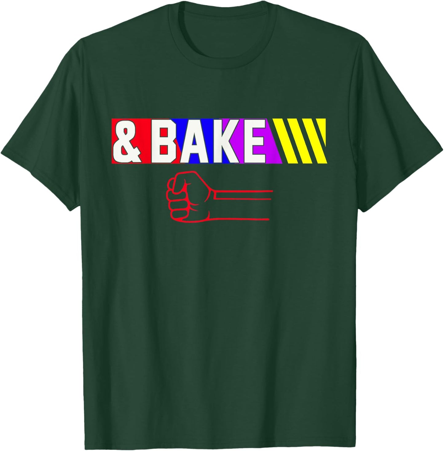 Shake And Bake Funny Family Matching Lover Dad Daughter Son T-Shirt - T-Shirt | Forest