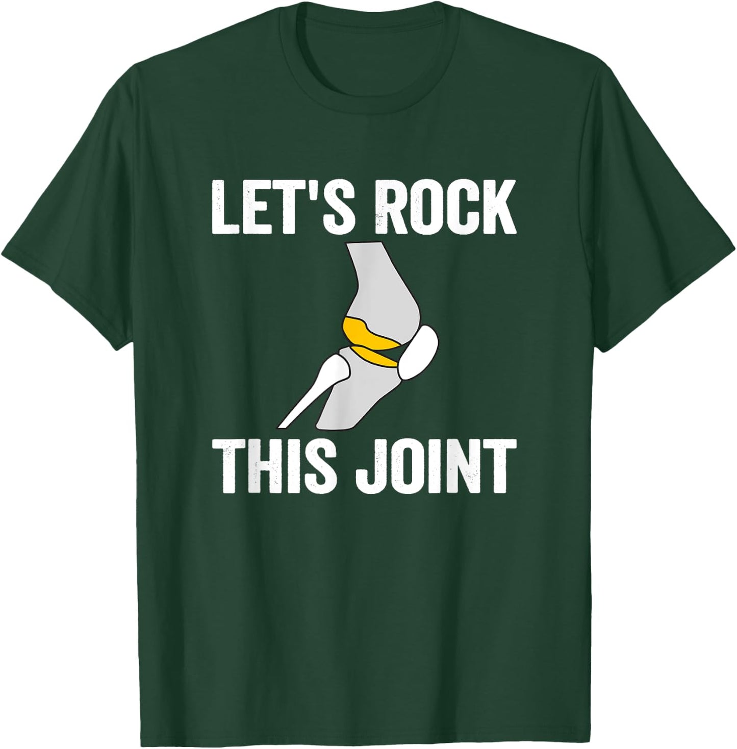 Orthopedic Nurse Knee Joint Replacement Recovery Therapist T-Shirt - T-Shirt | Forest