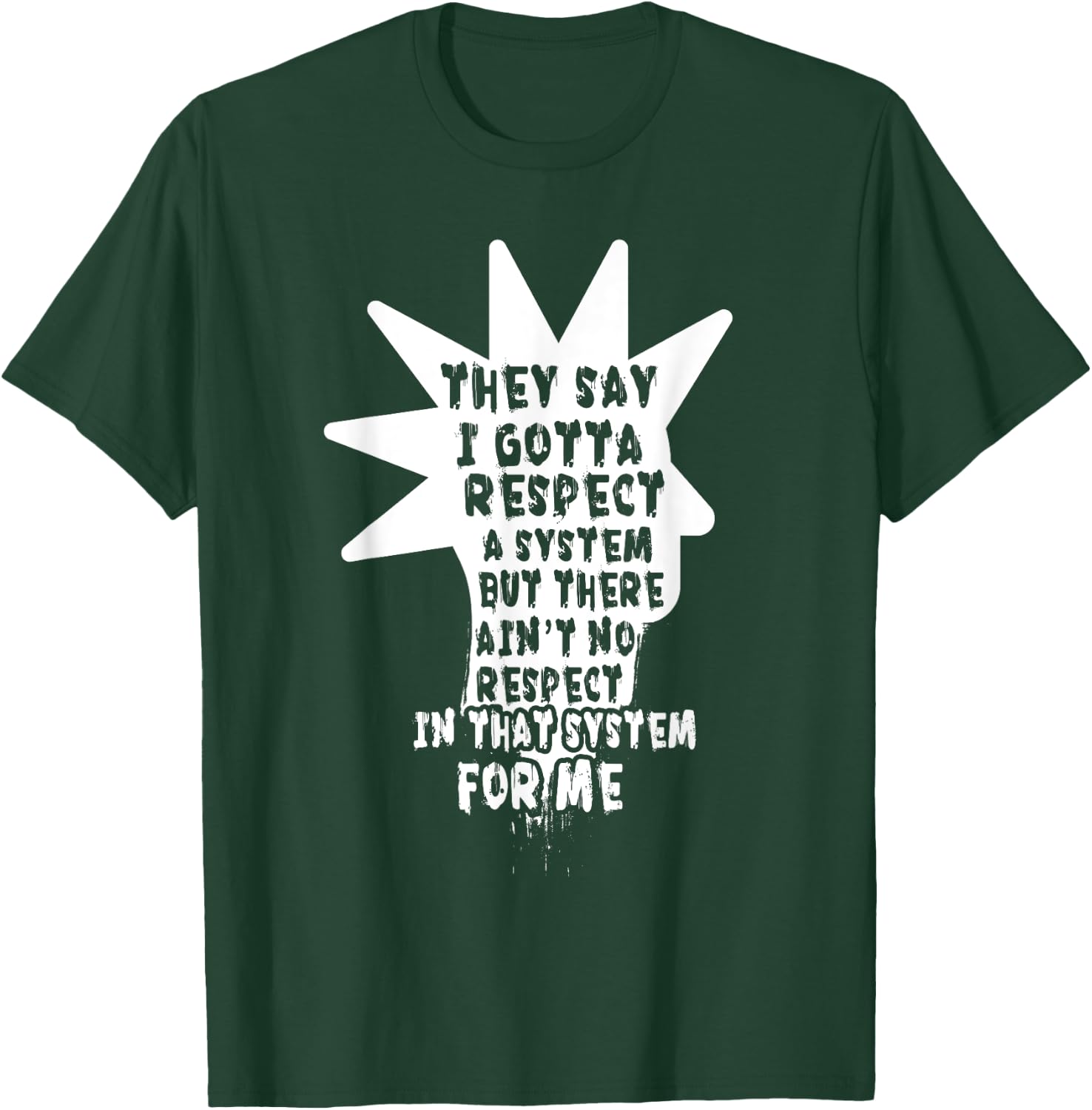 Punker System Heavy Metal Punk Rock Rocker Band Subculture T-Shirt - T-Shirt | Forest