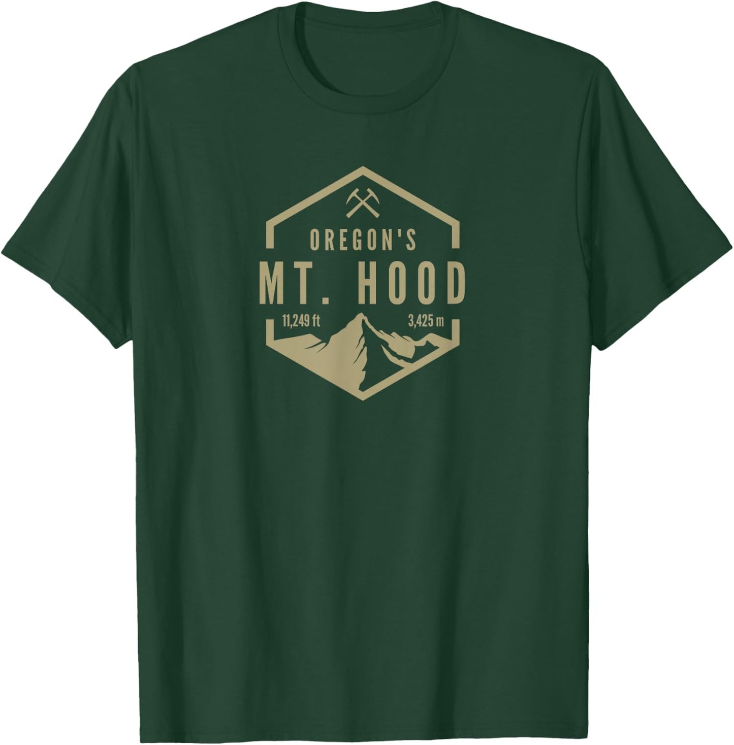 Oregon Mountain Mt. Hood T-Shirt - T-Shirt | Forest