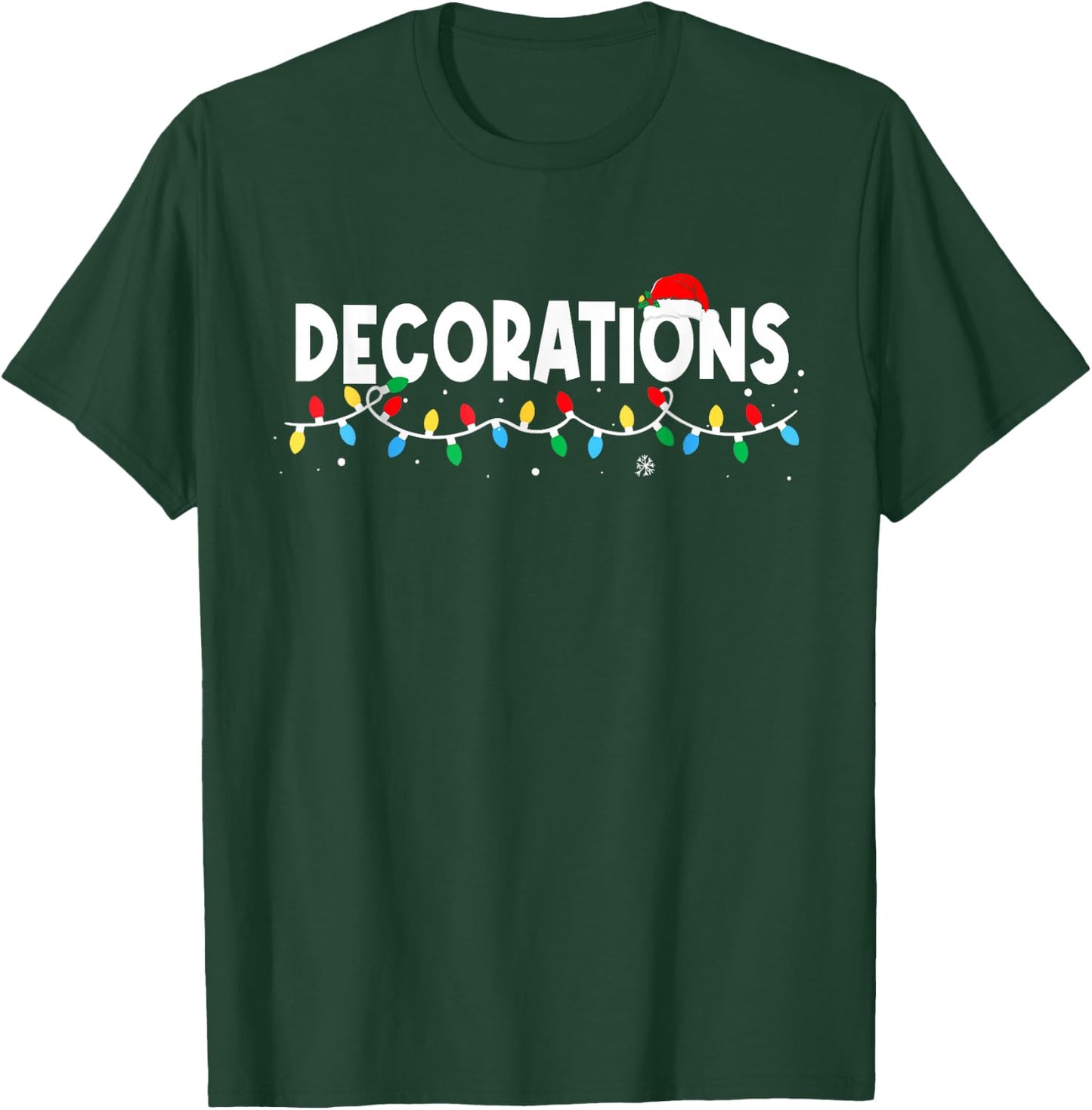 Funny I Put The D in Decorations Matching Couples Pajamas T-Shirt - T-Shirt | Forest