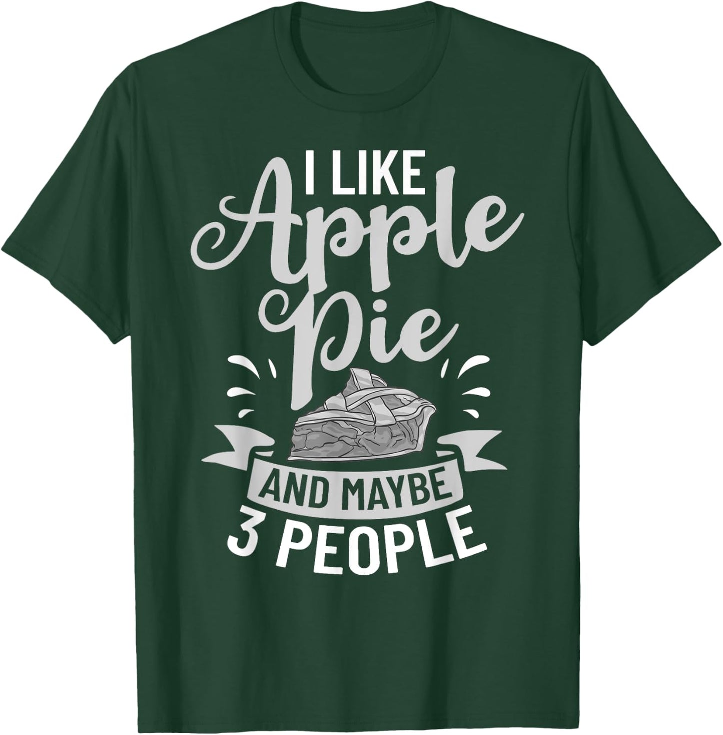 Apple Pie Recipe Filling Baking Vegan American Pies T-Shirt - T-Shirt | Forest