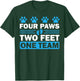 Cool Dog Trainer Women Dog Agility Handler Training T-Shirt - T-Shirt | Forest