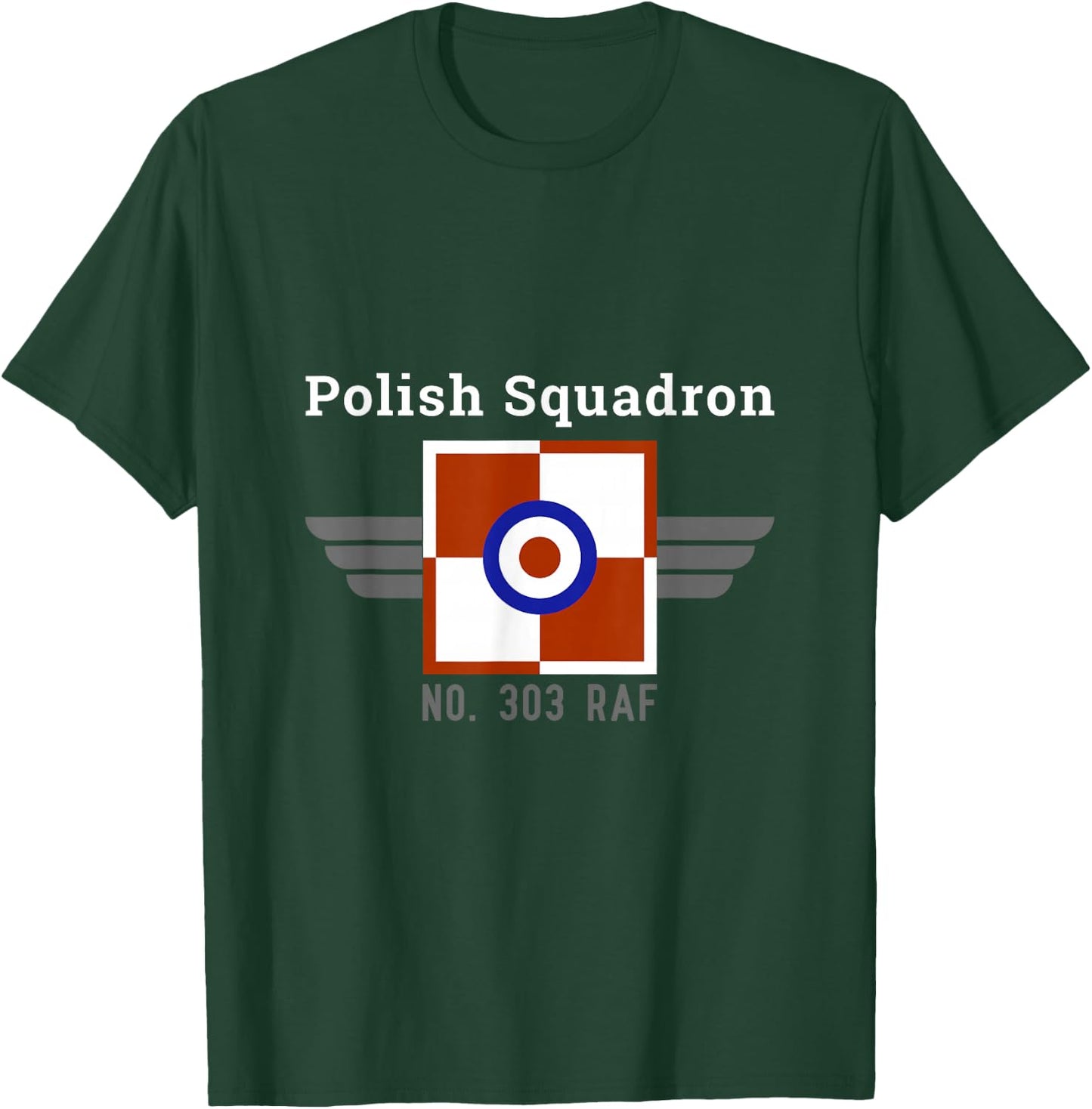Polish Squadron 303 RAF Poles in Battle of Britain WW2 T-Shirt - T-Shirt | Forest
