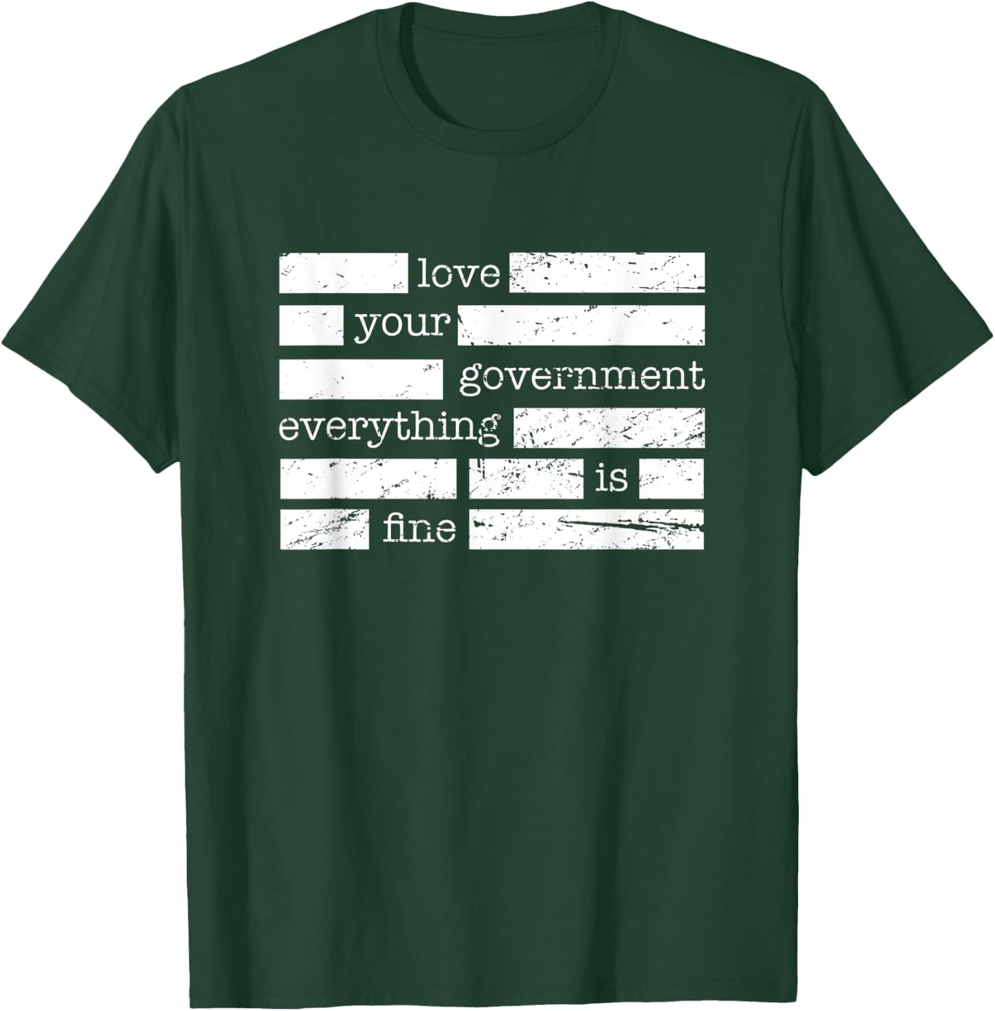 Redacted Conspiracy Theorist T-Shirt - T-Shirt | Forest