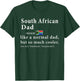 South African Dad Definition Shirt Fathers Day Gift Flag T-Shirt - T-Shirt | Forest