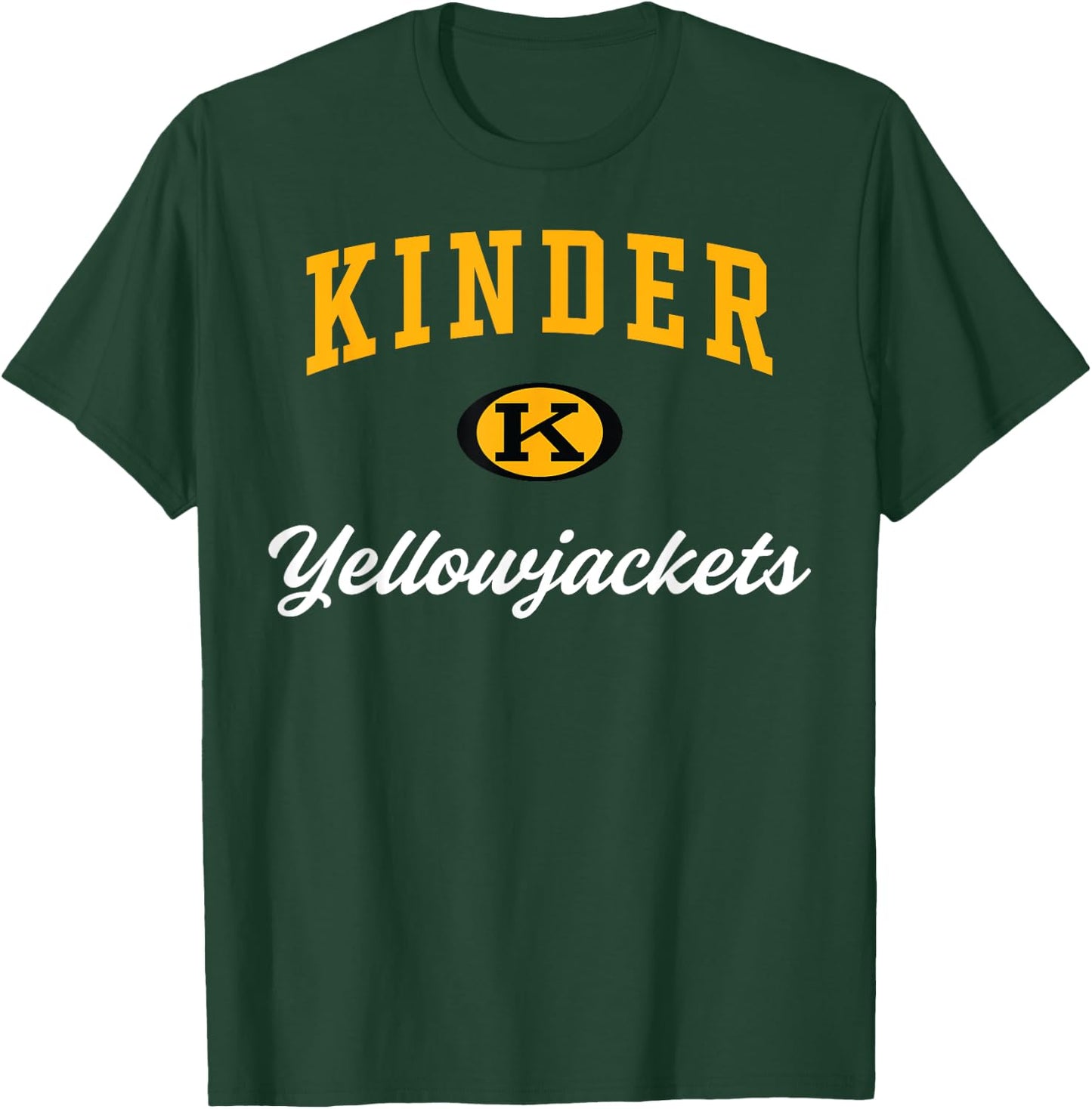 Kinder High School Yellowjackets C3 T-Shirt - T-Shirt | Forest