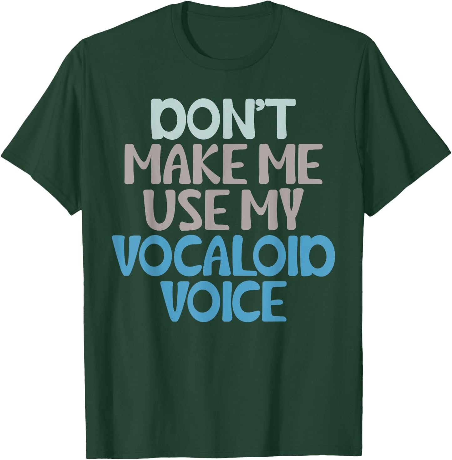 Funny Vocaloid Voice Anime Japanese Music Lover T-Shirt - T-Shirt | Forest