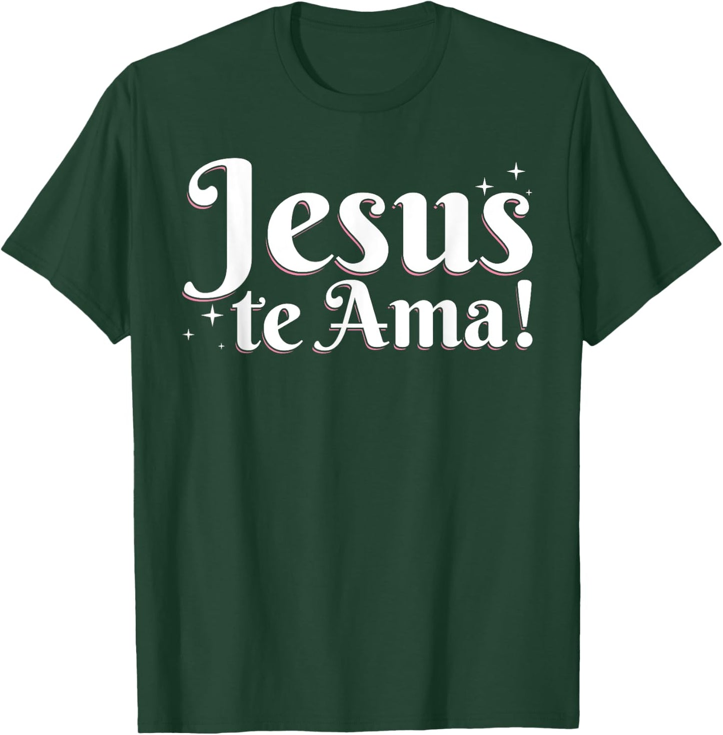 Camisetas Cristianas En Espanol Frases Biblia Jesús Te Ama T-Shirt - T-Shirt | Forest
