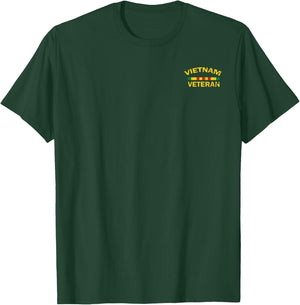 U.S Army Vietnam Veteran Vintage USA Soldier Vietnam War T-Shirt - T-Shirt | Forest