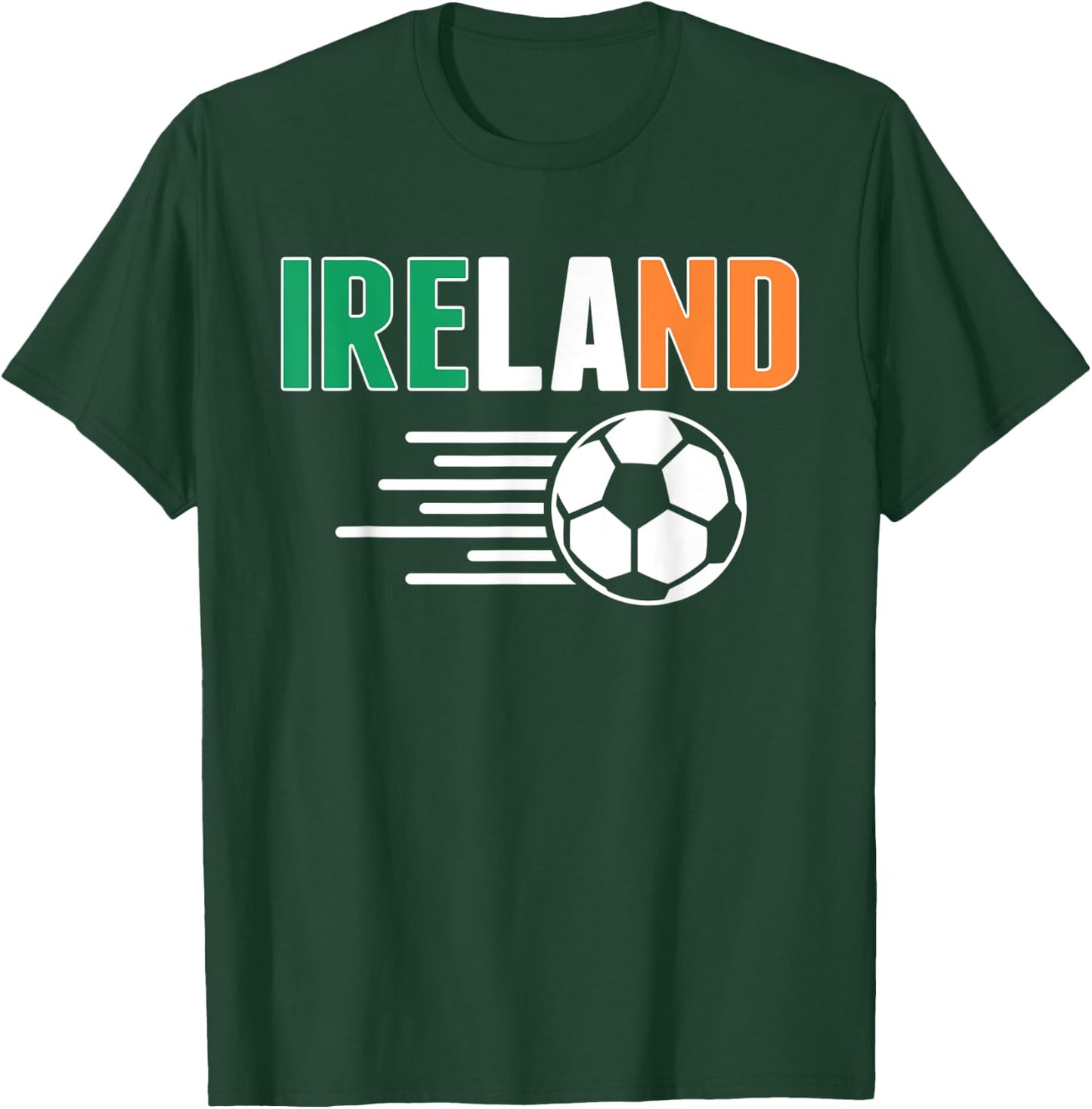 Proud Ireland Soccer Fans Jersey - Support Irish Football T-Shirt - T-Shirt | Forest