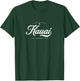 Kauai Hawaii Vintage Retro T-Shirt - T-Shirt | Forest