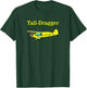 Tail Dragger Airplane T-Shirt - T-Shirt | Forest