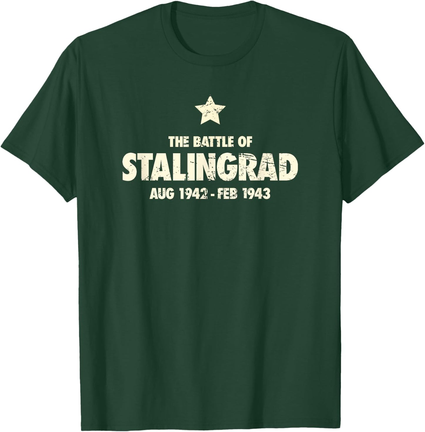 WWII / World War 2 - The Battle Of Stalingrad T-Shirt - T-Shirt | Forest