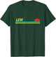 Levi First Name Logo Retro Sunset Surfer Style Levi T-Shirt - T-Shirt | Forest
