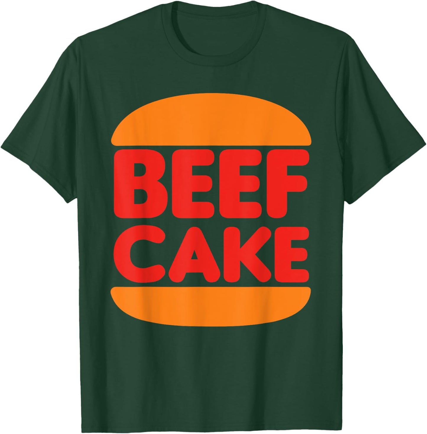 Beefcake Burger For Muscle And Gym T-Shirt - T-Shirt | Forest