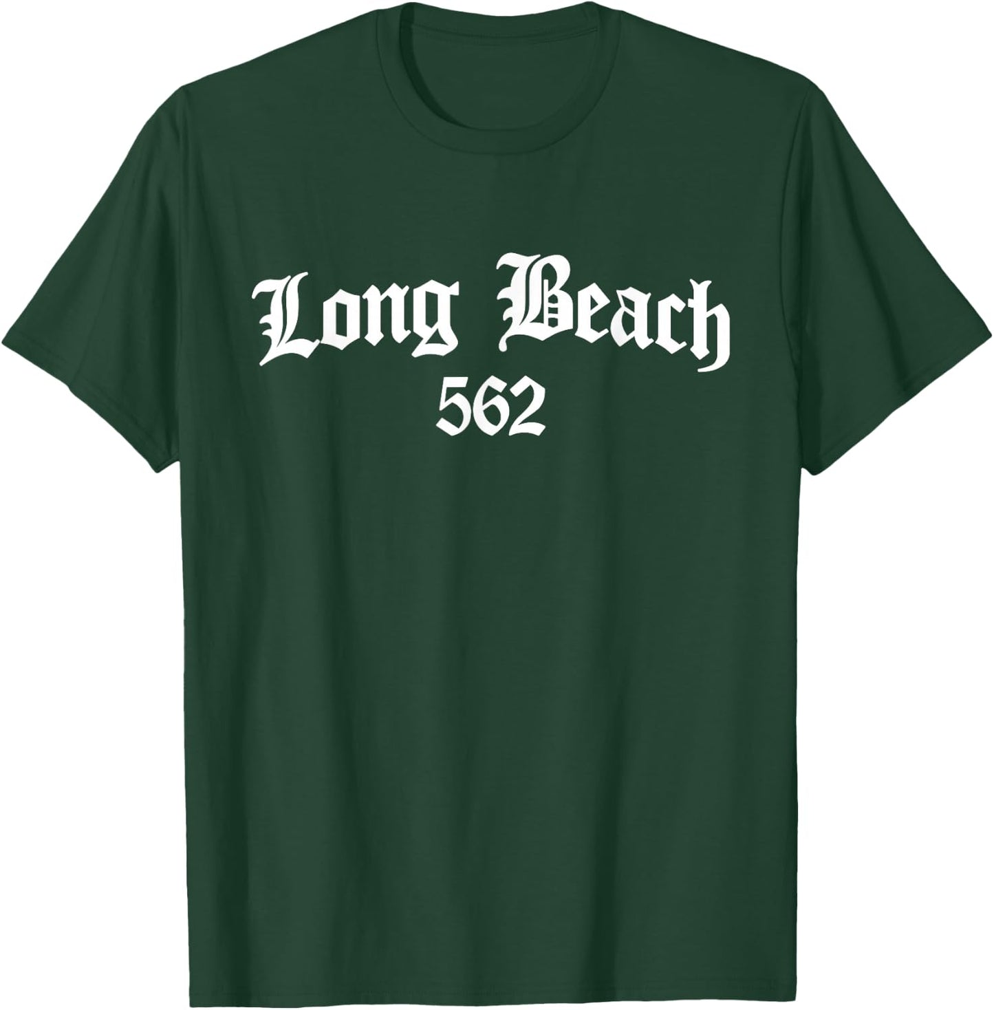 Long Beach California 562 Souvenir T-Shirt - T-Shirt | Forest