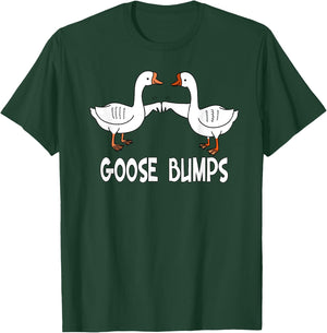 Birds, Funny Goose Bumps Pun T-Shirt - T-Shirt | Forest