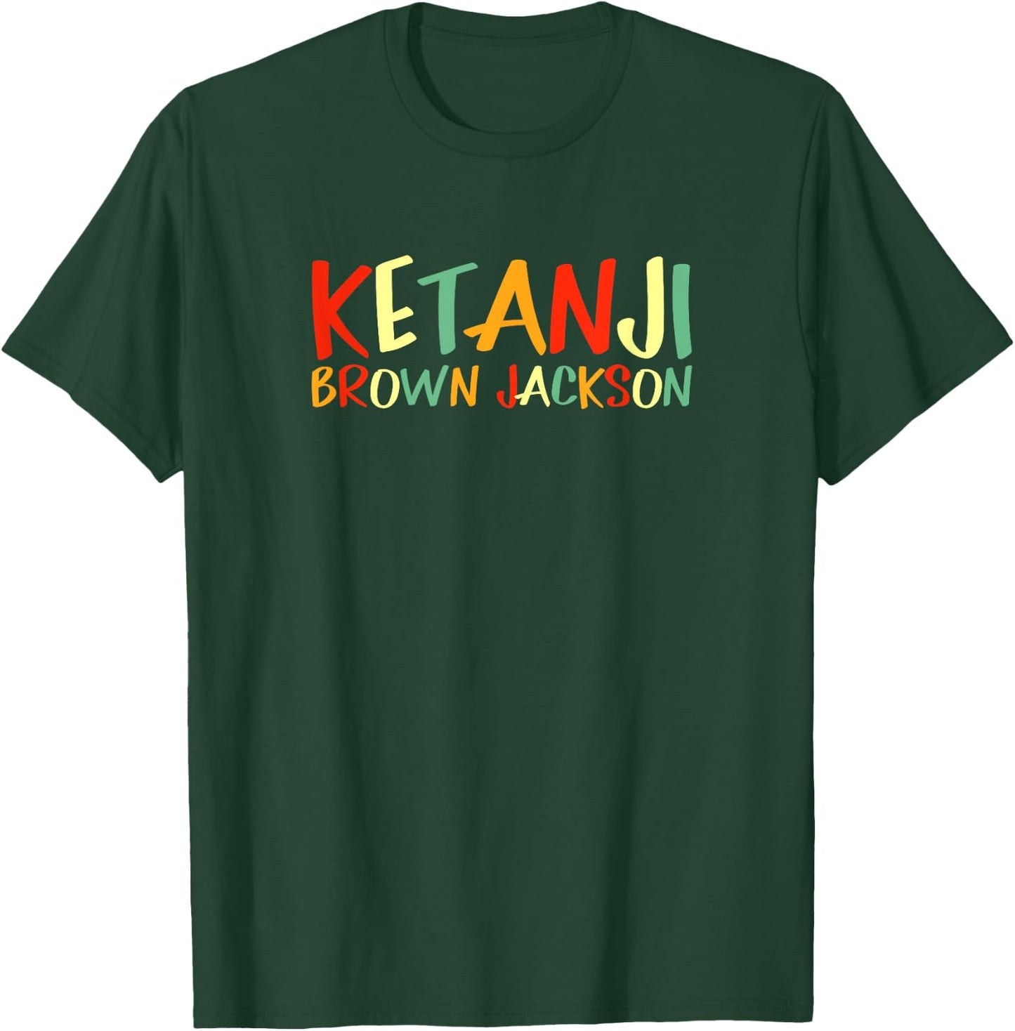 Supreme Court Justice Ketanji Brown Jackson Woman Pride T-Shirt - T-Shirt | Forest