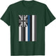 Thin Blue Line Hawaii Police Hawaiian Flag Police Gift T-Shirt - T-Shirt | Forest