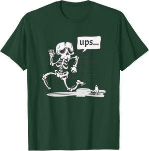 Funny Broken Bone Foot Skeleton Surgery Gift Men Women Kids T-Shirt - T-Shirt | Forest