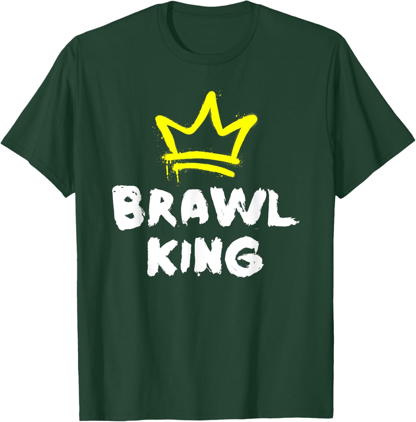 Brawl King Gamer Gaming Brawler Brawl T-Shirt - T-Shirt | Forest