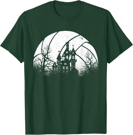 Volleyball Player Coach Halloween Party Volley Sports T-Shirt - T-Shirt | Forest