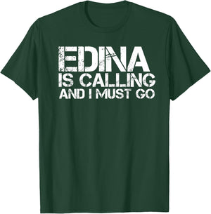 EDINA MN MINNESOTA Funny City Trip Home Roots USA Gift T-Shirt - T-Shirt | Forest