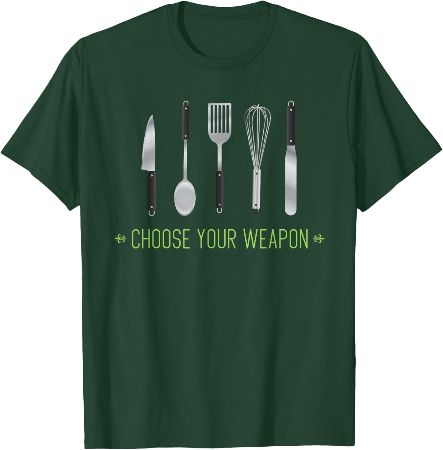 Koch Design Youth Chef Cooking Love Baking T-Shirt - T-Shirt | Forest